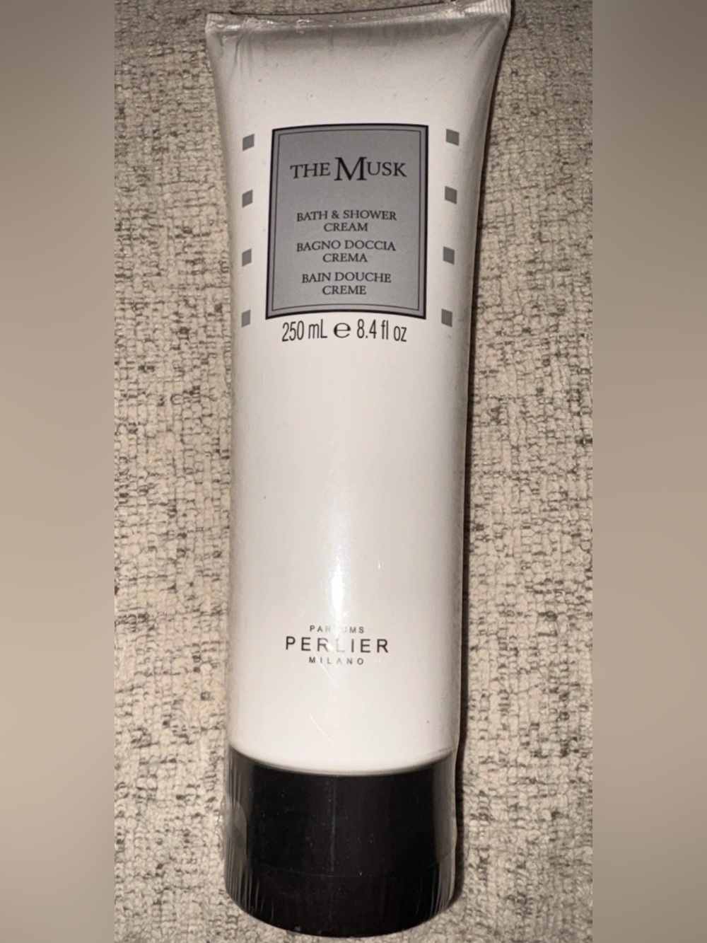 Perlier THE MUSK Bath & Shower Cream 8.4 oz New! Sealed!